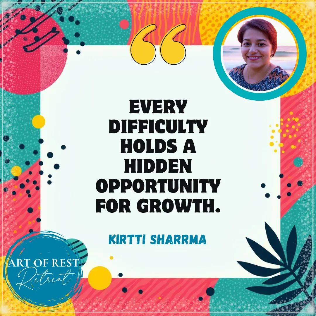 Find Calm Through the Chaos with Kirtti Sharrma