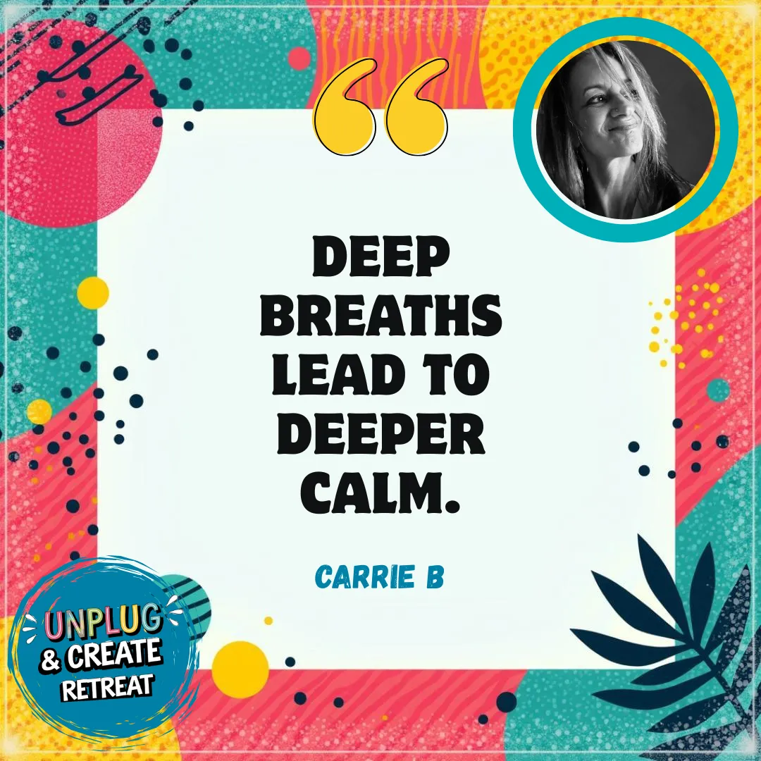  Find Your Inner Peace: Art and Meditation Retreat with Carrie B