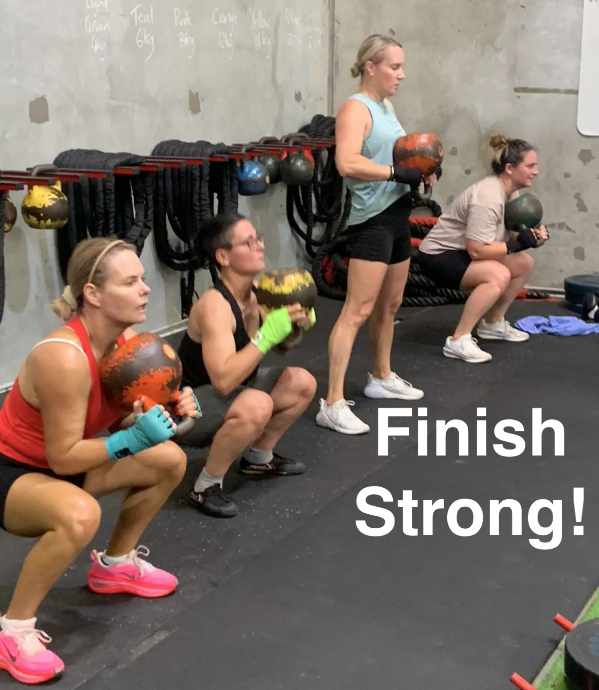 What does it mean to "Finish Strong"