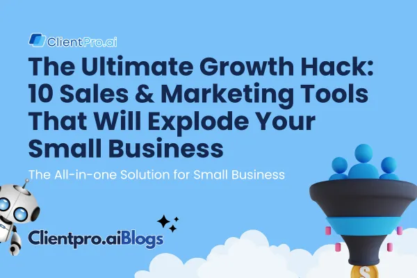 10 Best Sales and Marketing Tools for Small Businesses