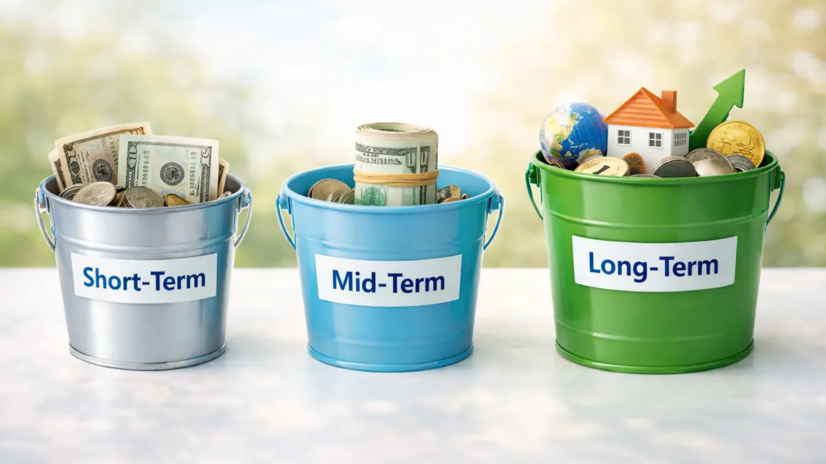Build a 3-Bucket Retirement Plan in 3 Steps (Short, Mid, Long) | SLD Solutions