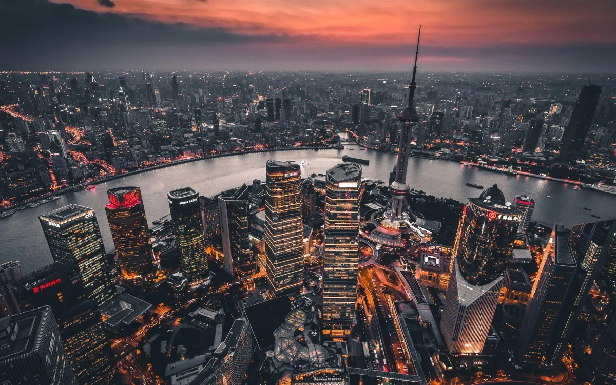 the city