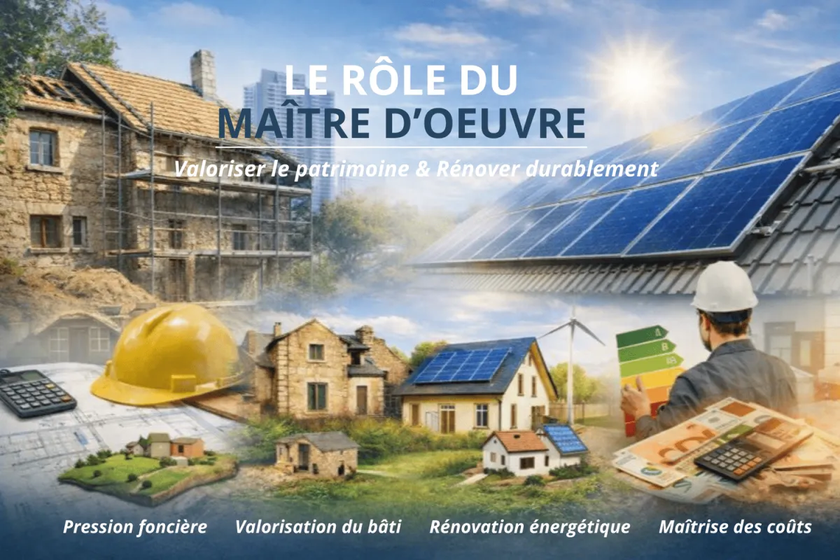 Le rôle du maître d’œuvre face aux enjeux de la valorisation du patrimoine bâti