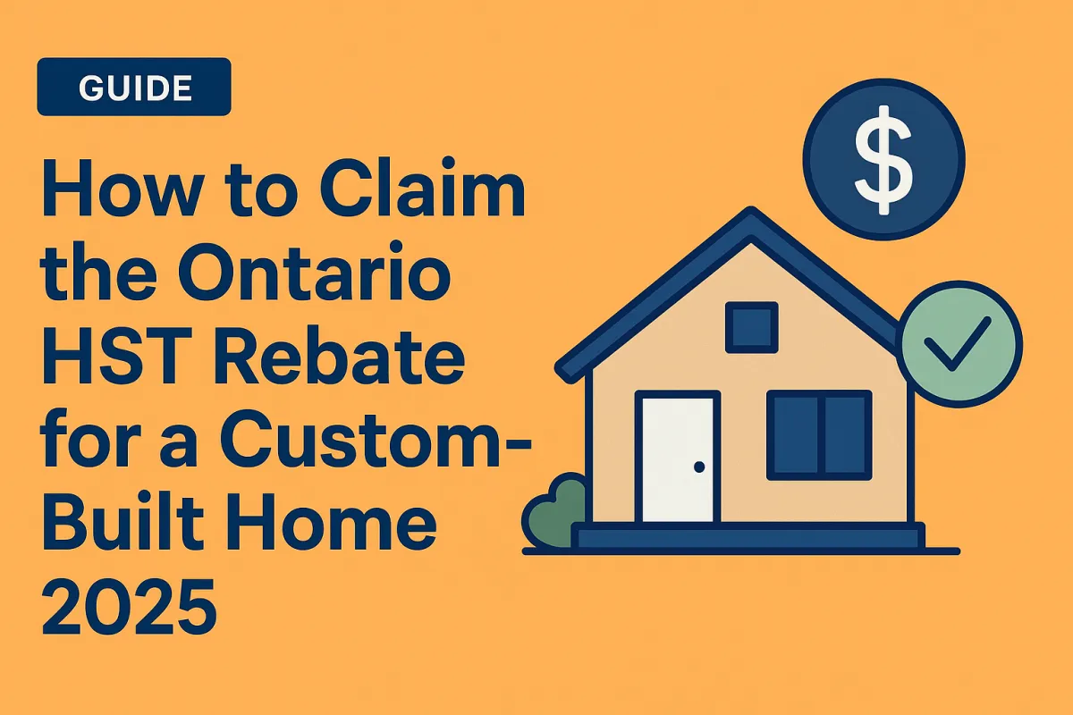 Ontario HST Rebate