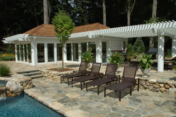 Luxury Outdoor Shade Structures for Pool Builders & Contractors - Cedar Shade Co