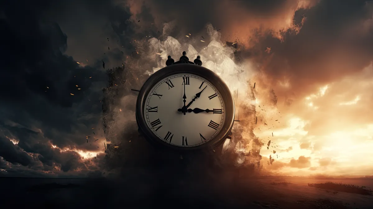 clock at the end of days