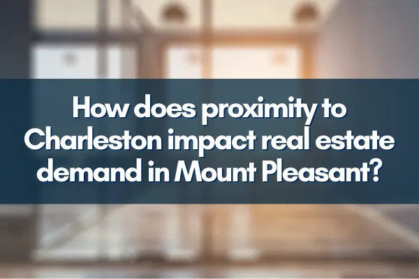  Scenic view of Mount Pleasant with Charleston skyline nearby, illustrating regional proximity.