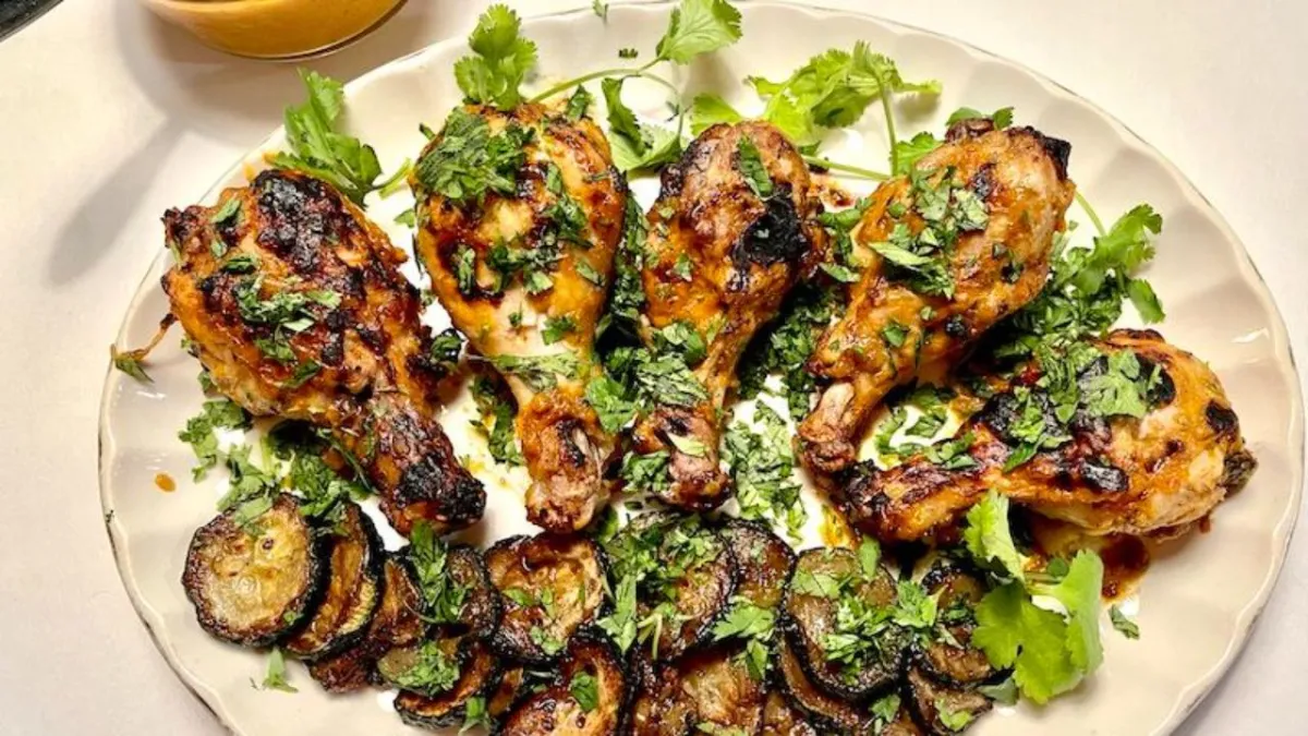 Healthy Recipe, Mango-Lime Piri Piri Drumsticks