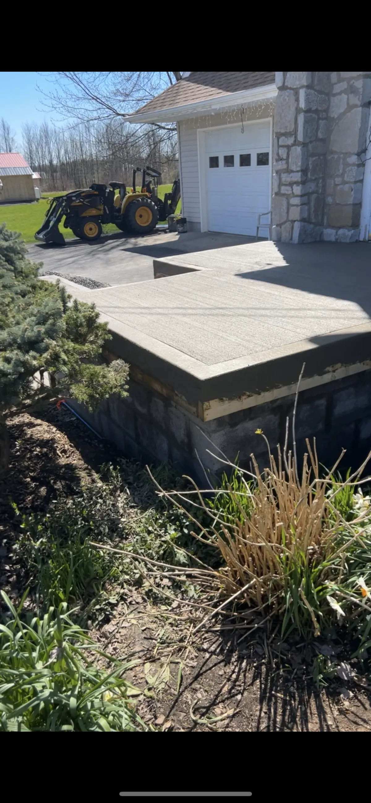 cantilevered stairs and landings