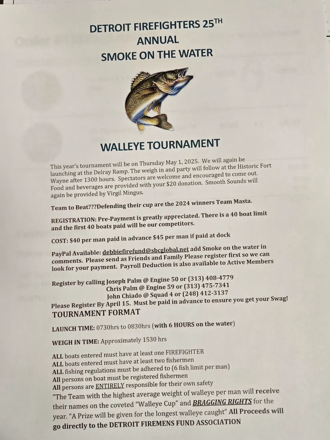 Smoke on the Water 2025 - May 1st, 2025
