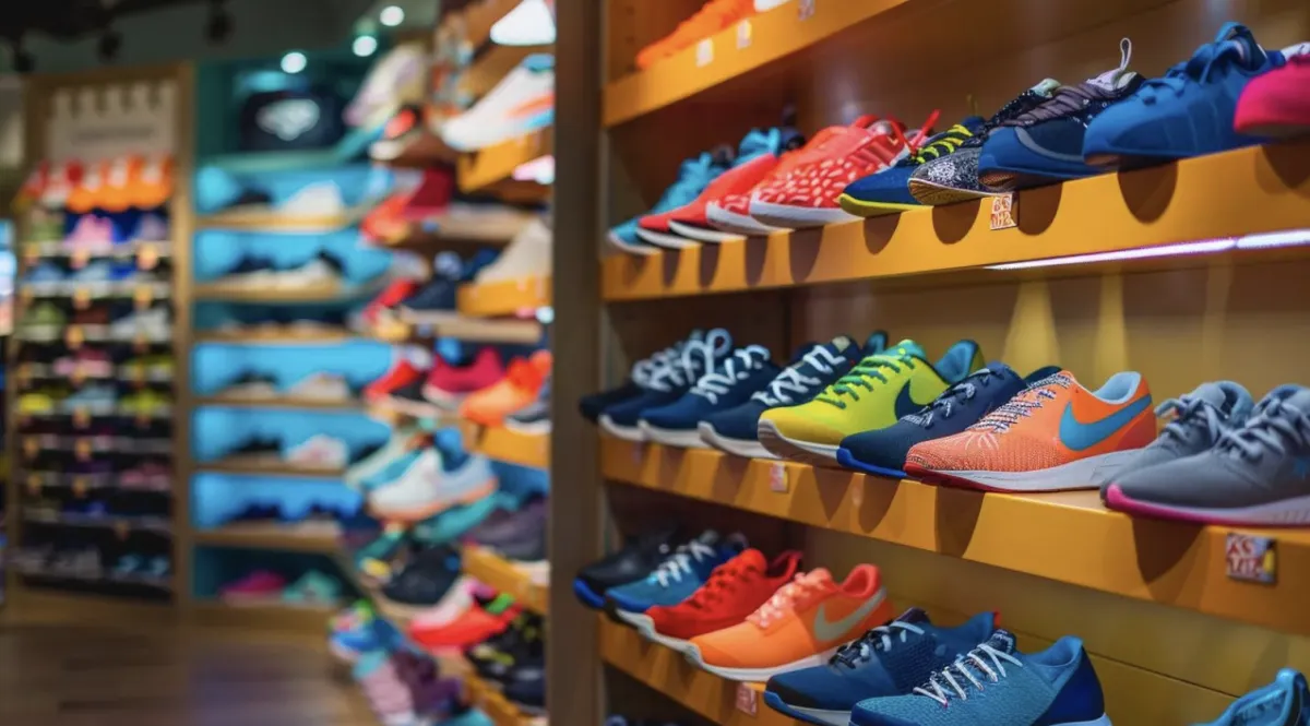 picture of kids running shoes