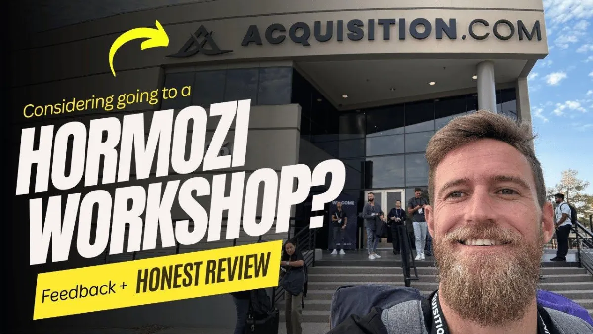 I Attended Hormozi's Vegas Business Workshop: Is It Worth the Hype?