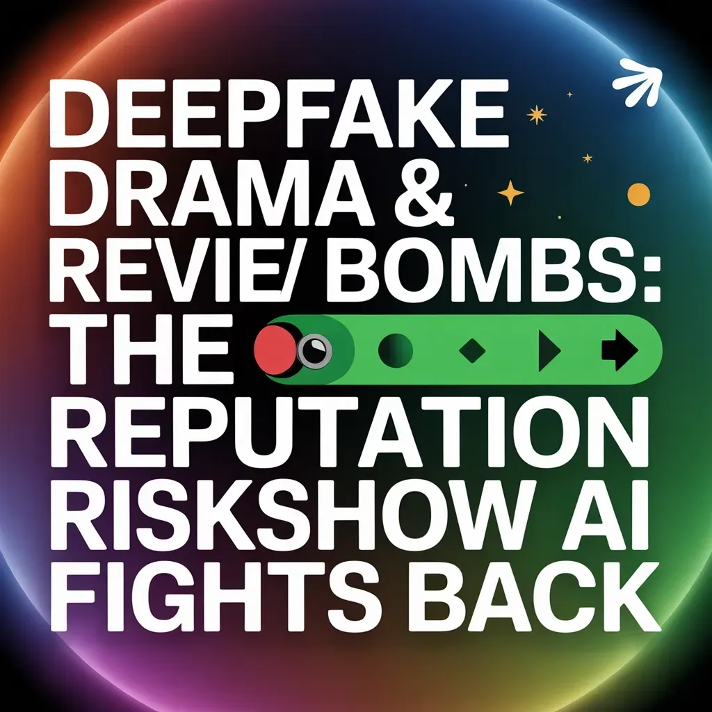 Deepfake Drama & Review Bombs: The New Reputation Risks—And How AI Fights Back
