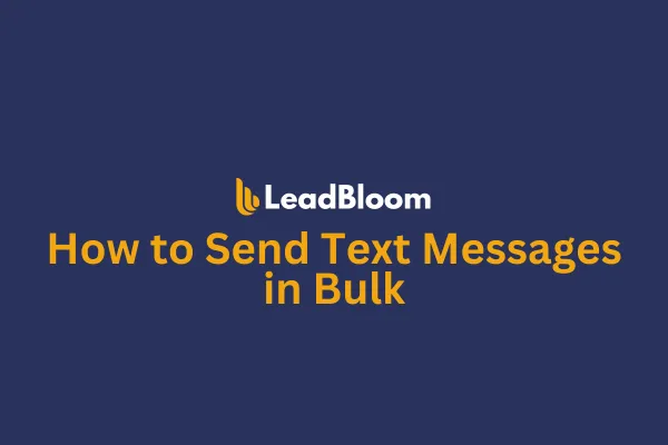 Bulk Messaging