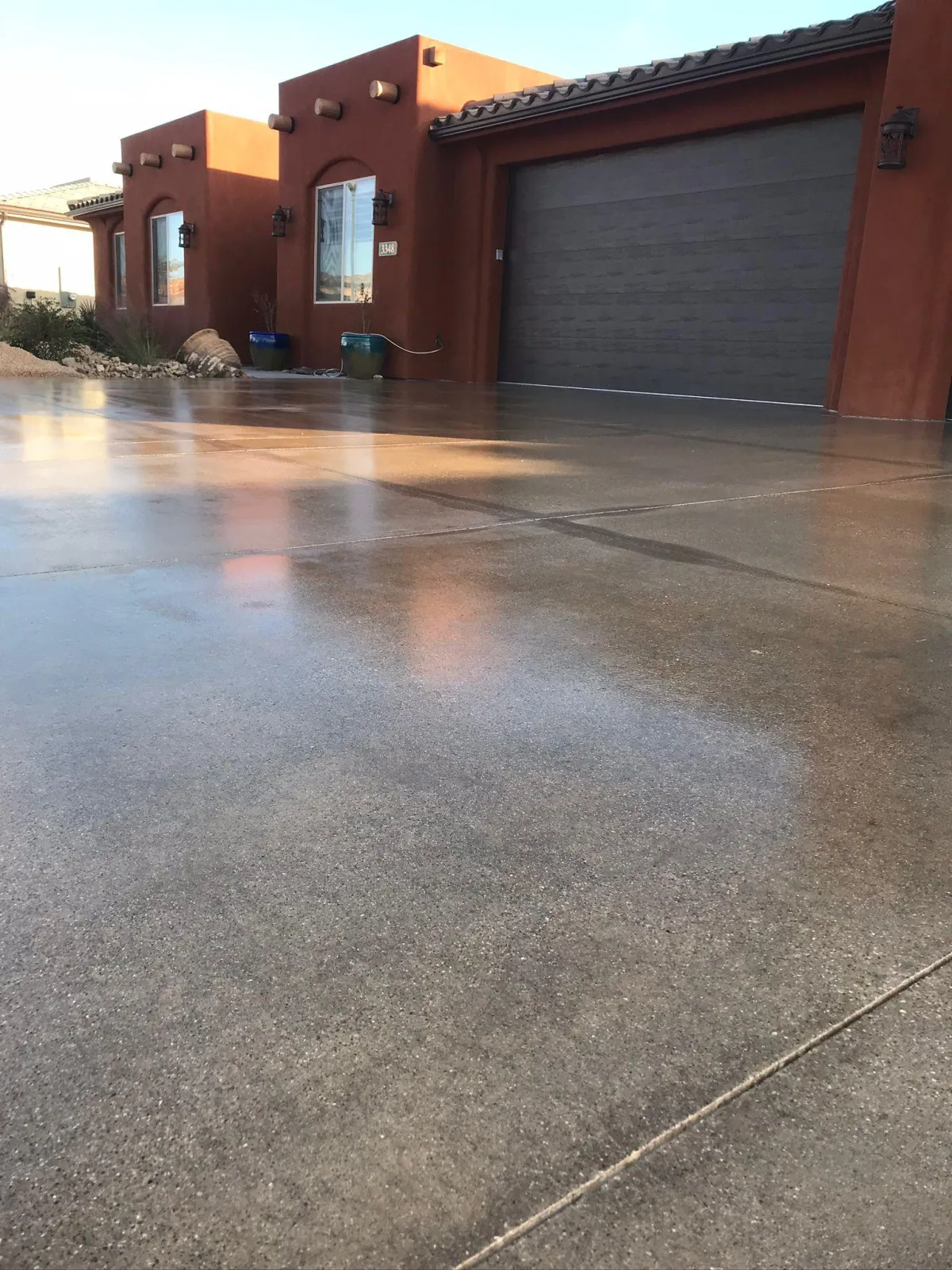 Rustic Polished Concrete