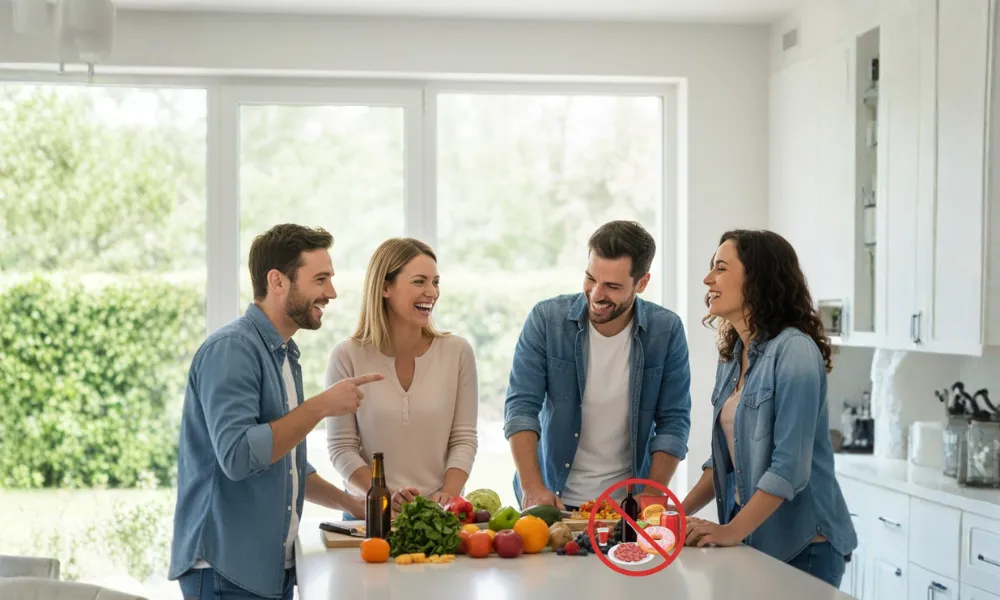 ¿Qué no comer? Alimentos prohibidos en pellets alcohol