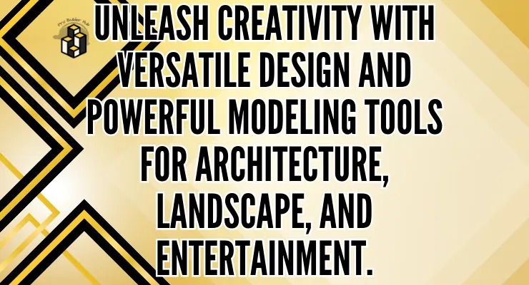Unleash creativity with versatile design and powerful modeling tools for architecture, landscape, and entertainment.