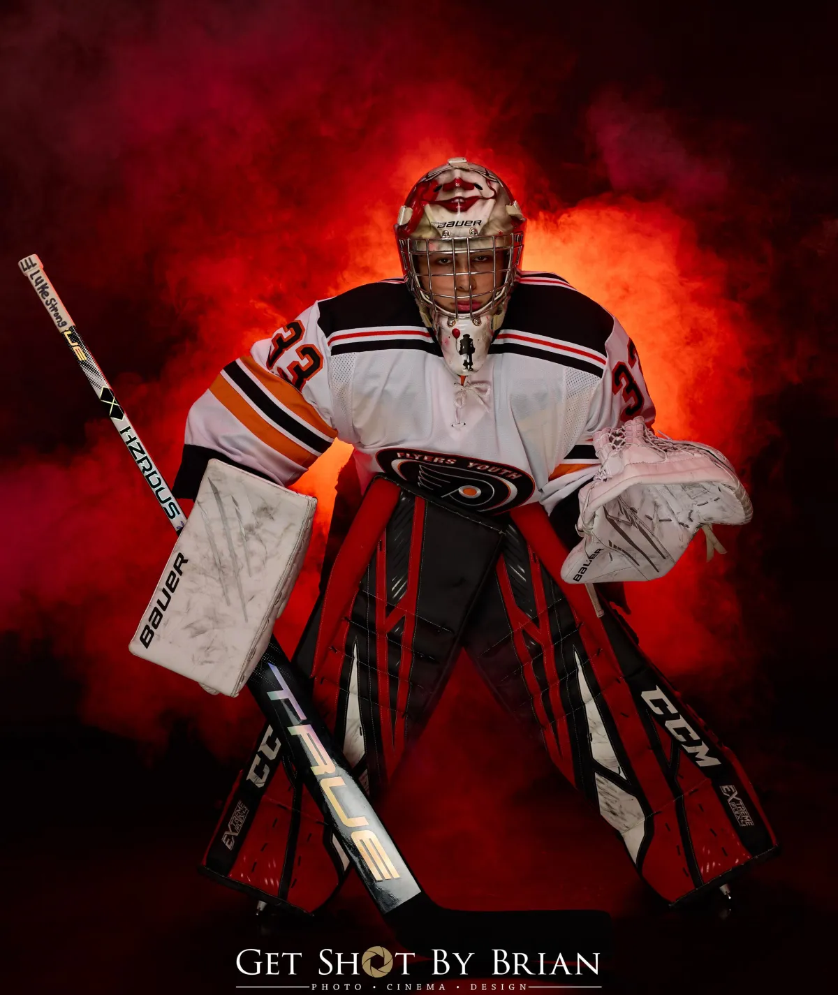 High School Senior Photos Ice Hockey