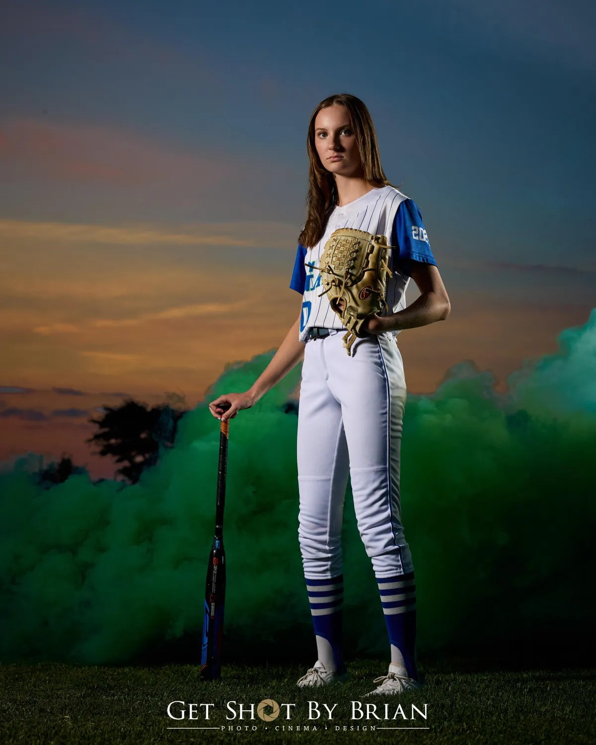 High School Senior Pictures Softball