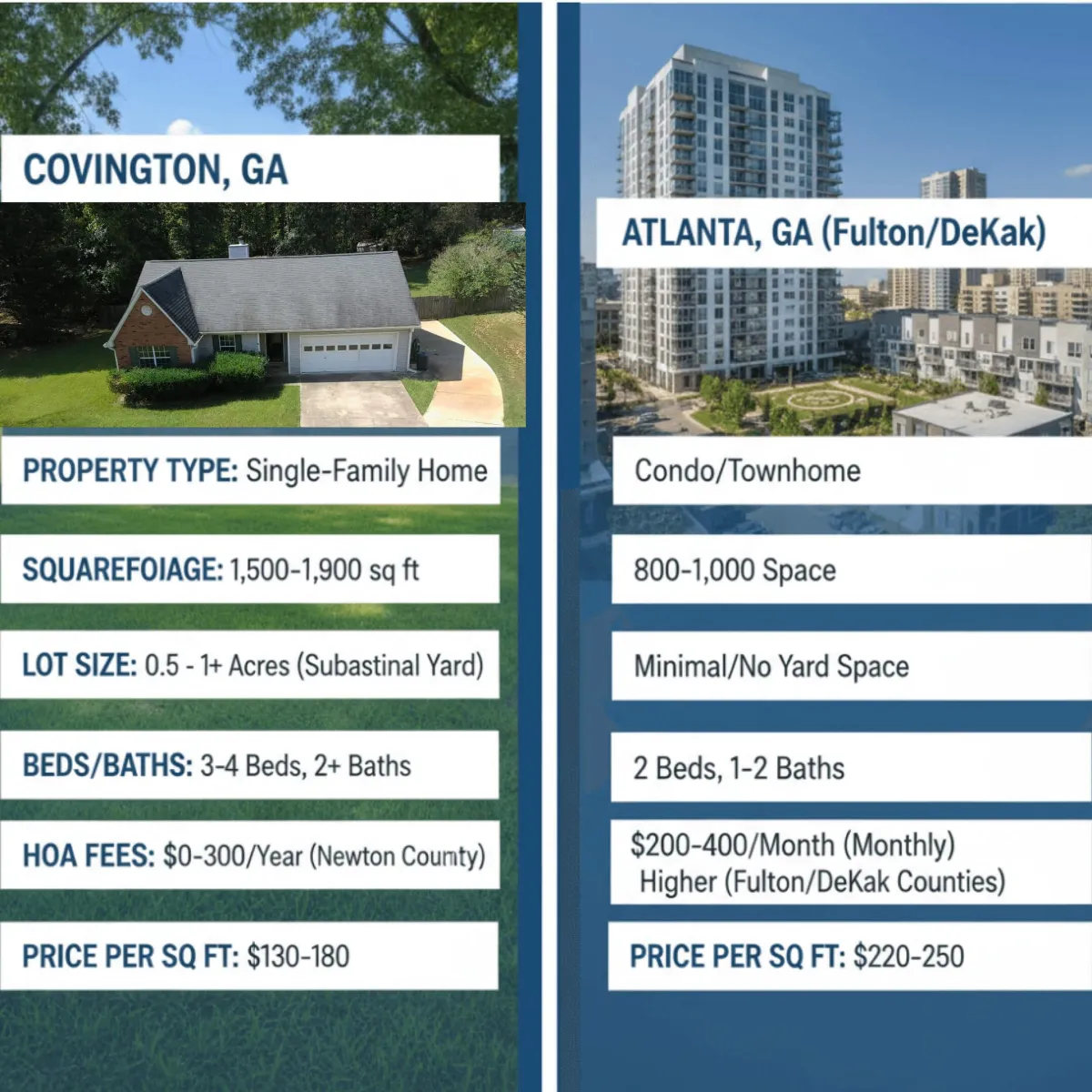 Moving to Covington GA: Affordable Homes East of Atlanta