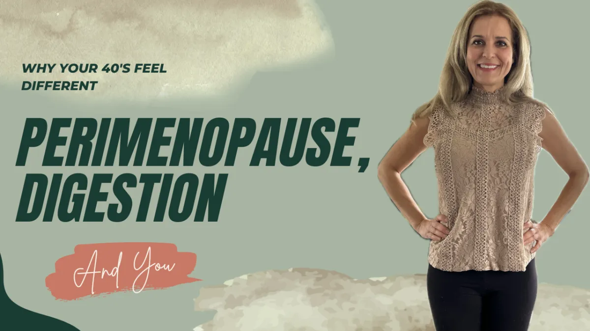 Why your digestion feels different in perimenopause