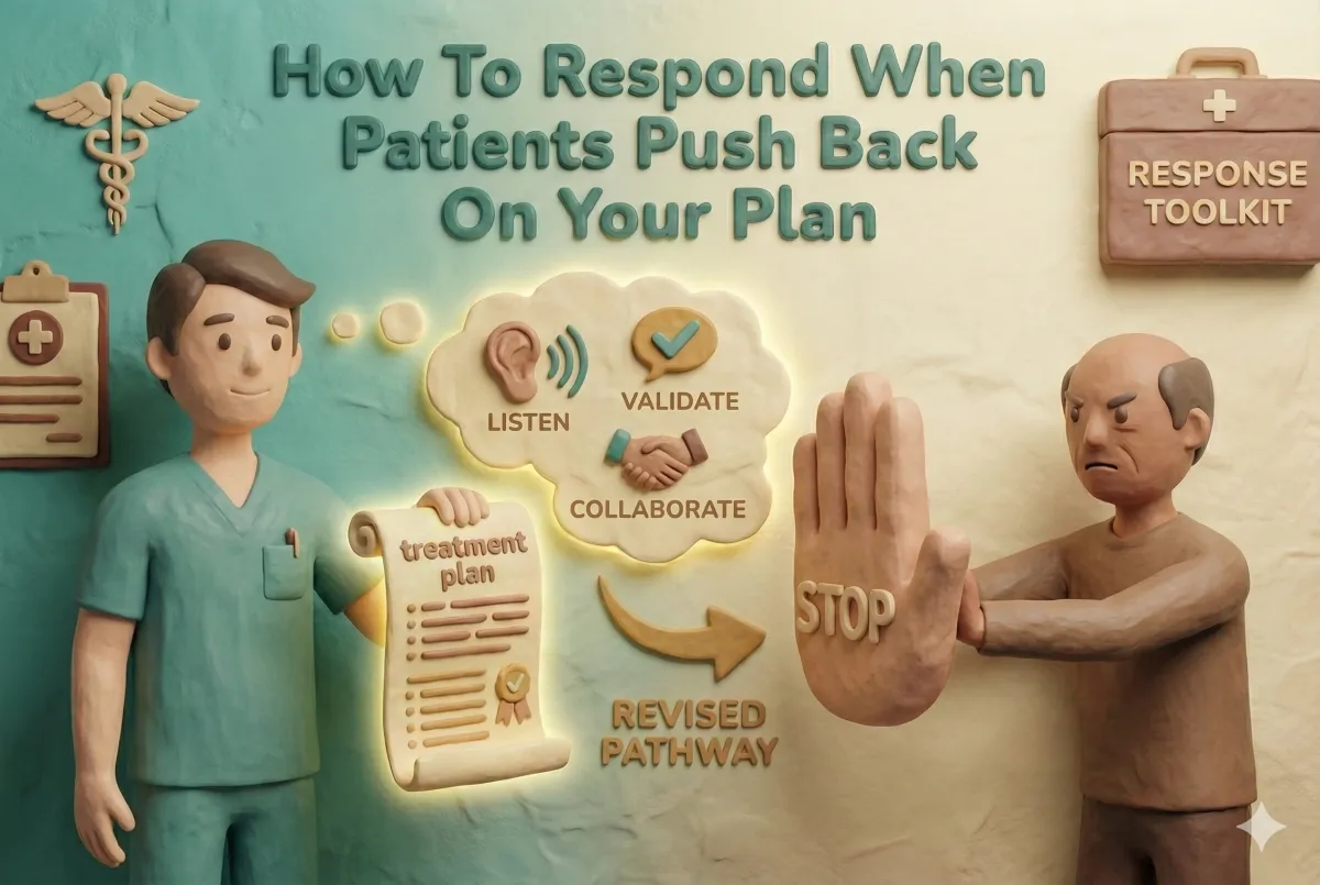 How to Respond When Patients Push Back on Your Plan