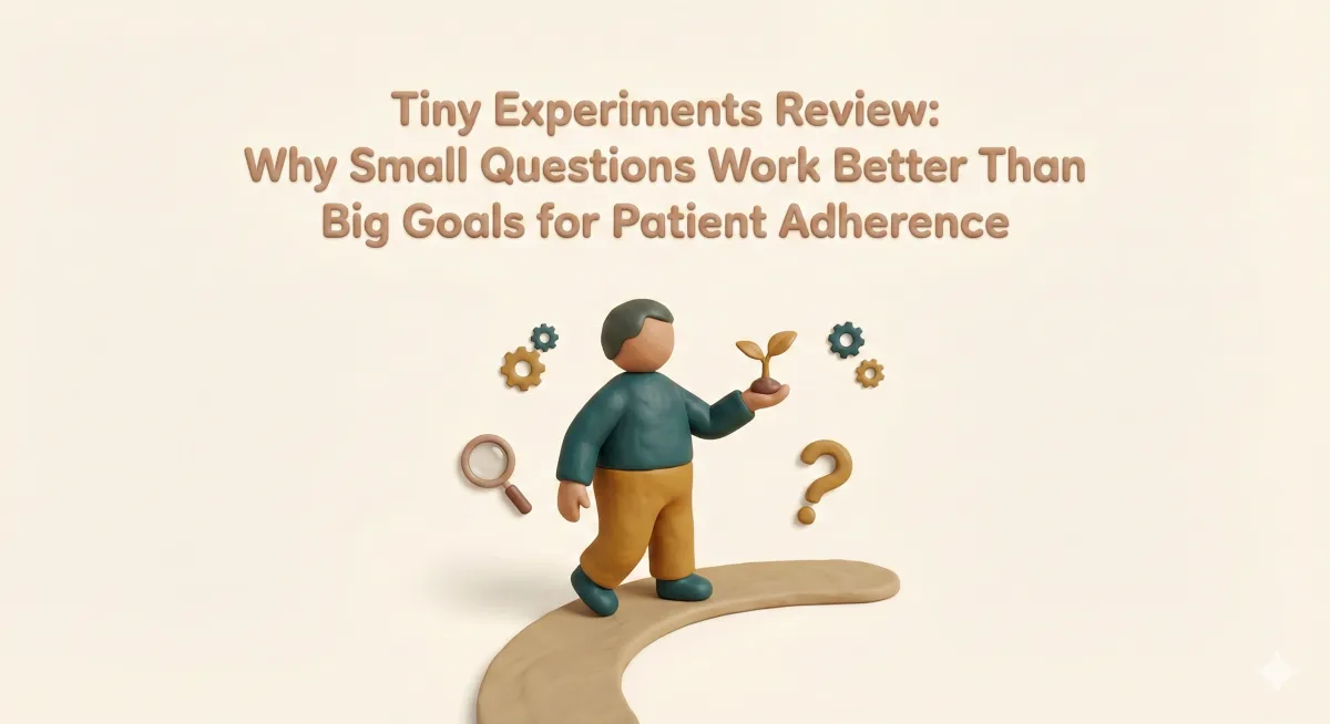 Tiny Experiments Review: Why Small Questions Work Better Than Big Goals for Patient Adherence