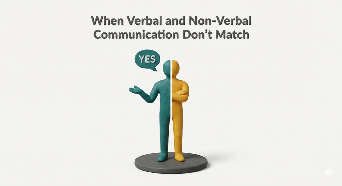 When Verbal and Non-Verbal Communication Don't Match: A Guide for Allied Health Clinicians
