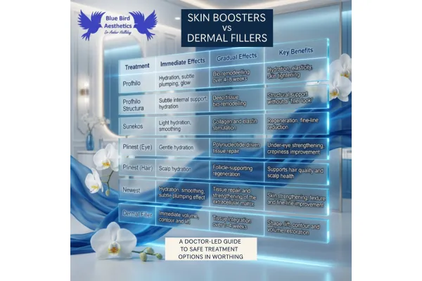 Skin Boosters vs Dermal Fillers: How to Choose the Right Treatment for Natural Results in Worthing