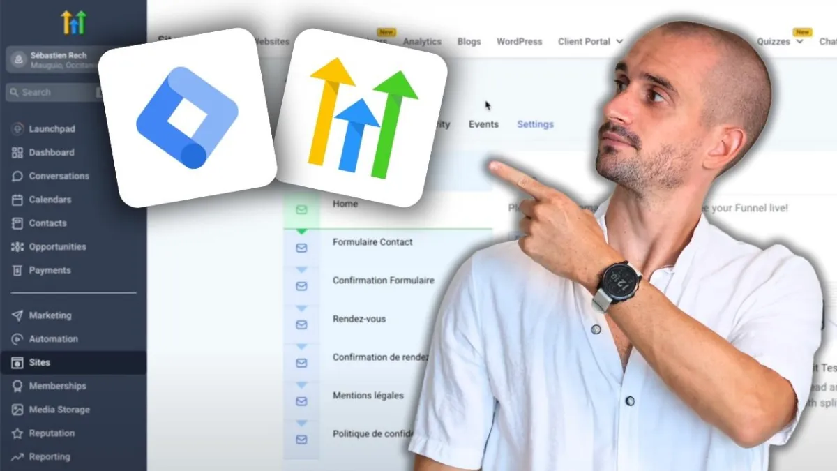 Comment installer Google Tag Manager sur GoHighLevel (GHL)
