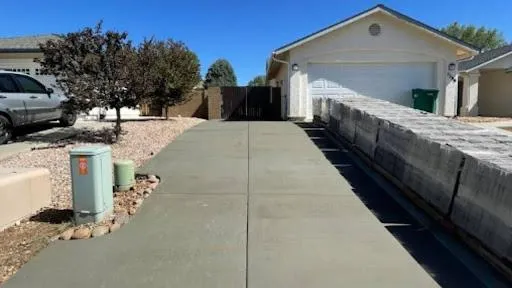 Driveways Concrete finish