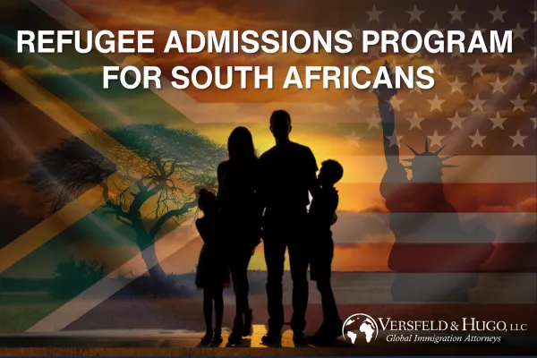 Refugee Admissions Program for South Africans