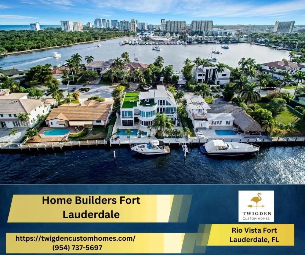 Custom Home Building in Rio Vista Neighborhood - Fort Lauderdale, FL