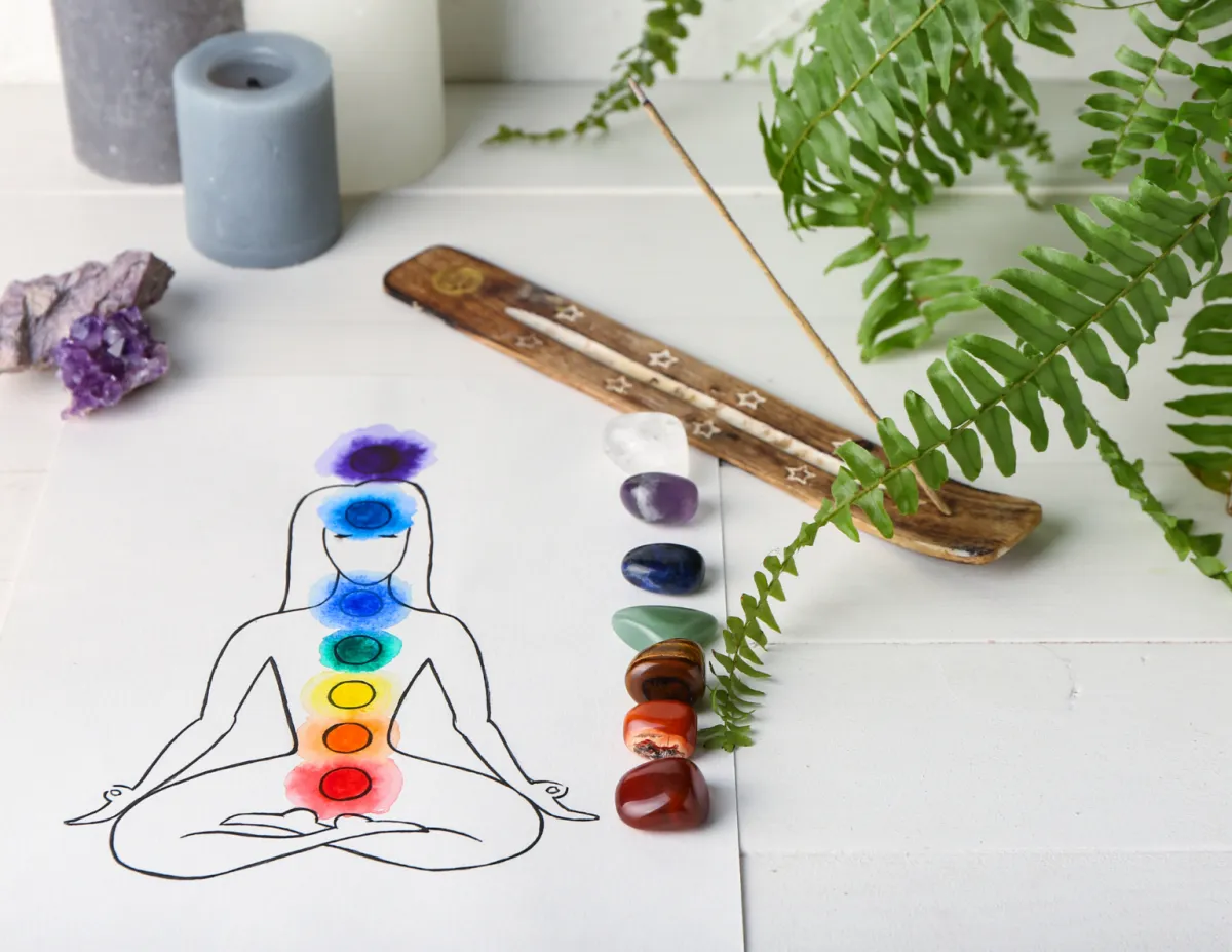 Chakras and crystals