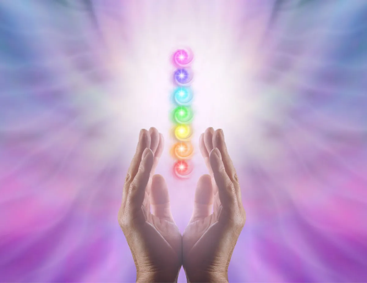 Hands and chakras