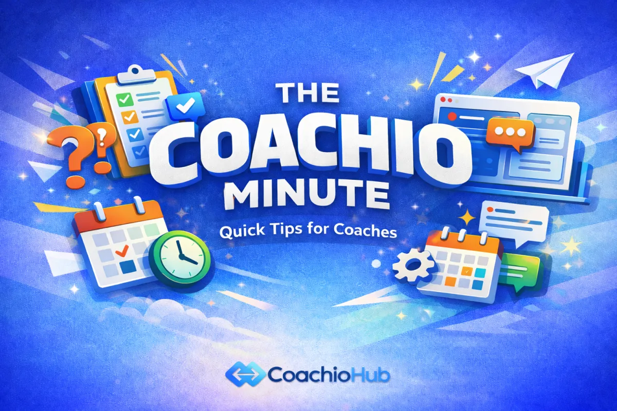 The Coachio Minute #8