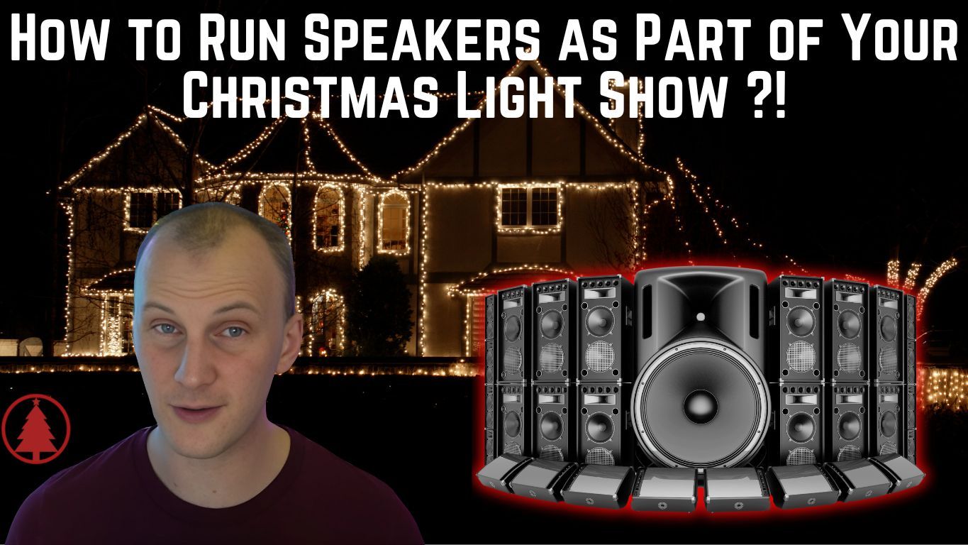How To Add Speakers to a Christmas Light Show?