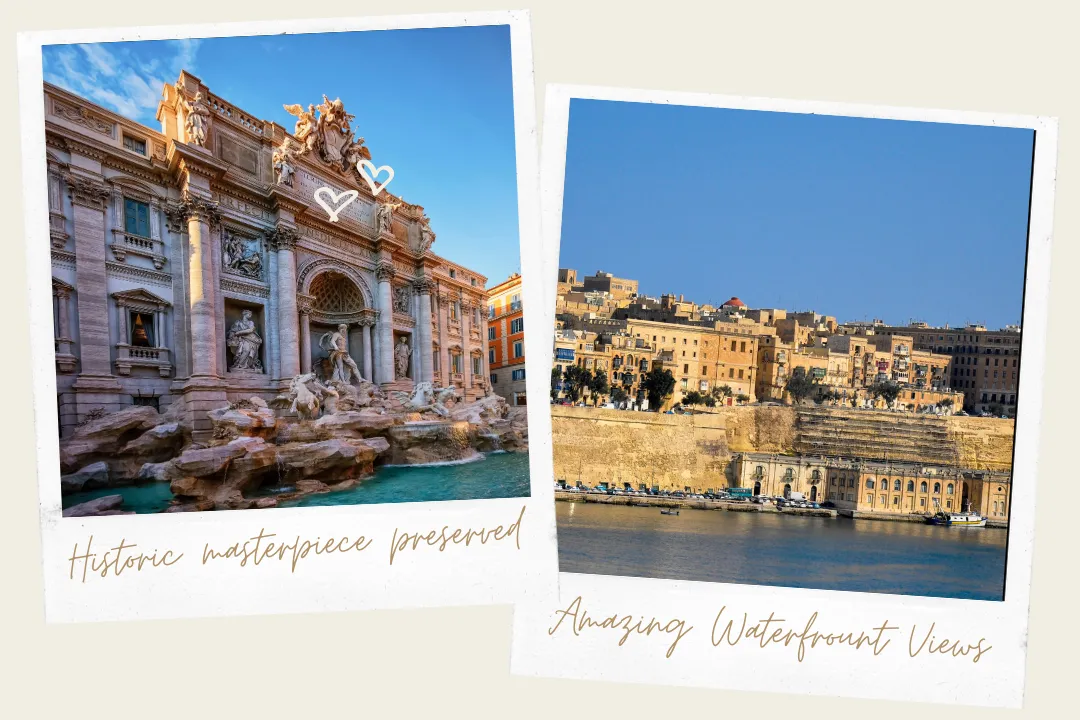 Photo of St Johns Co-Cathedral and Valletta Waterfront
