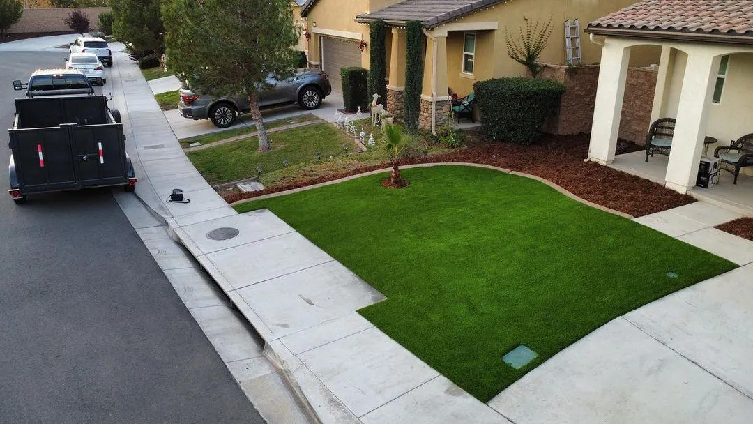 Artificial Turf Installed By Houston's Landscaping