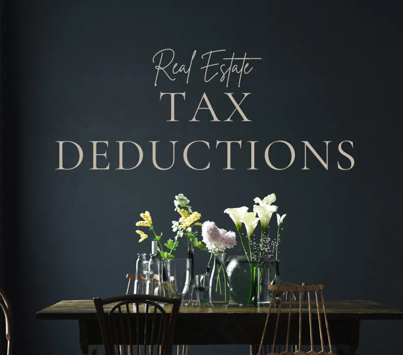 real estate agent deductions