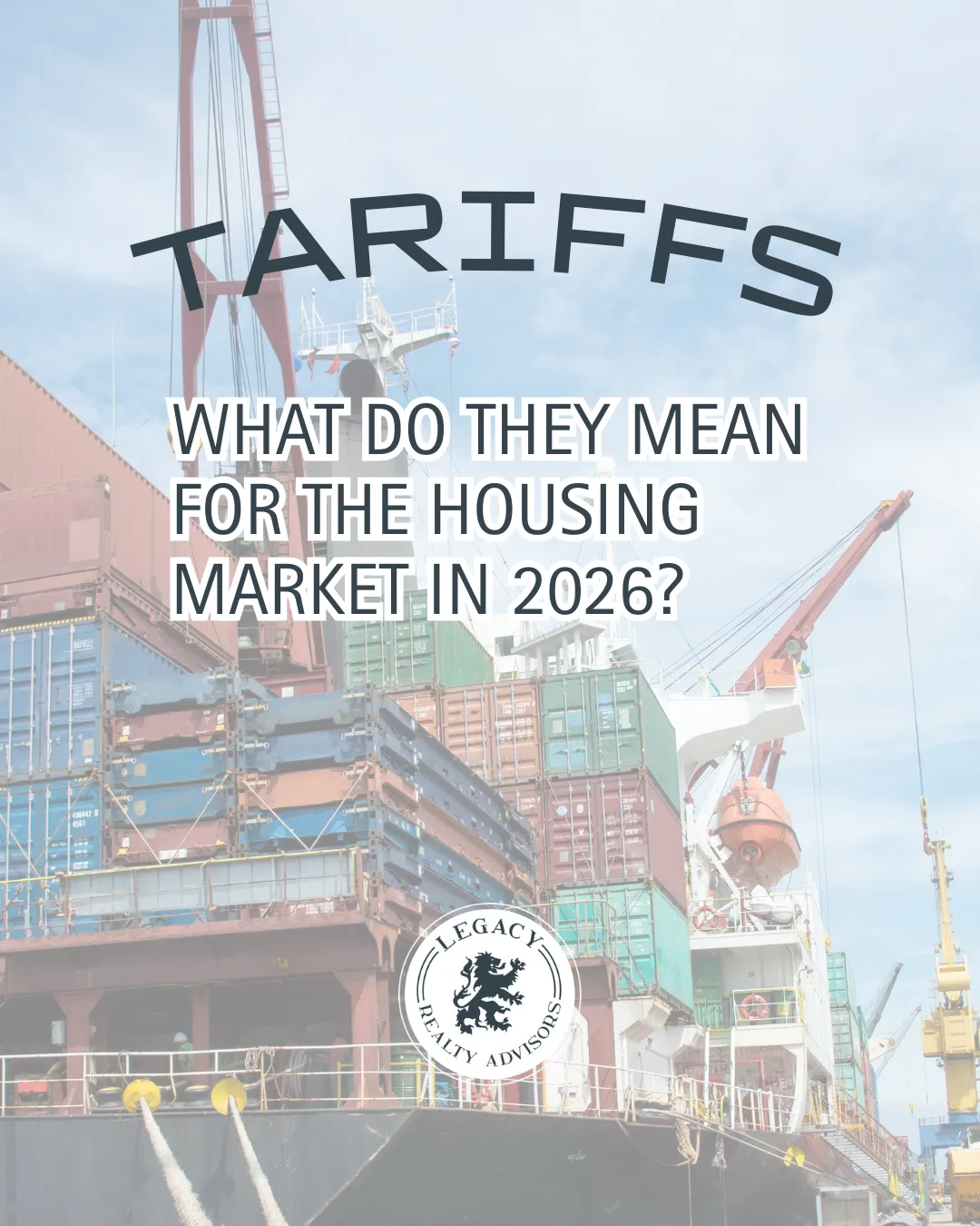 tariffs: what they mean for housing market in 2026