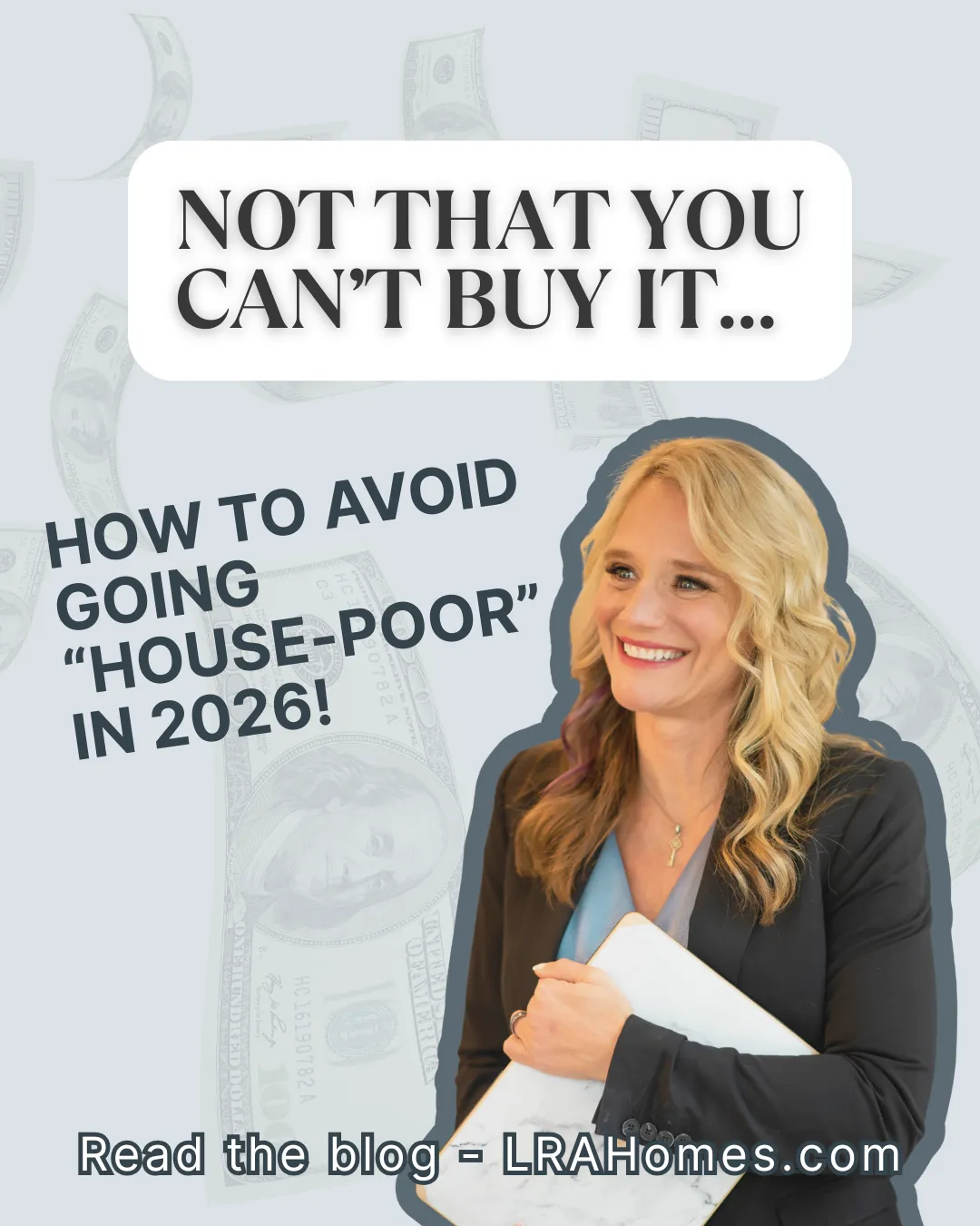 buy a home with confidence knowing exactly how much money you need so that you don't go house-poor.