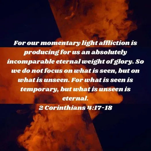 2 Corinthians 4:17-18