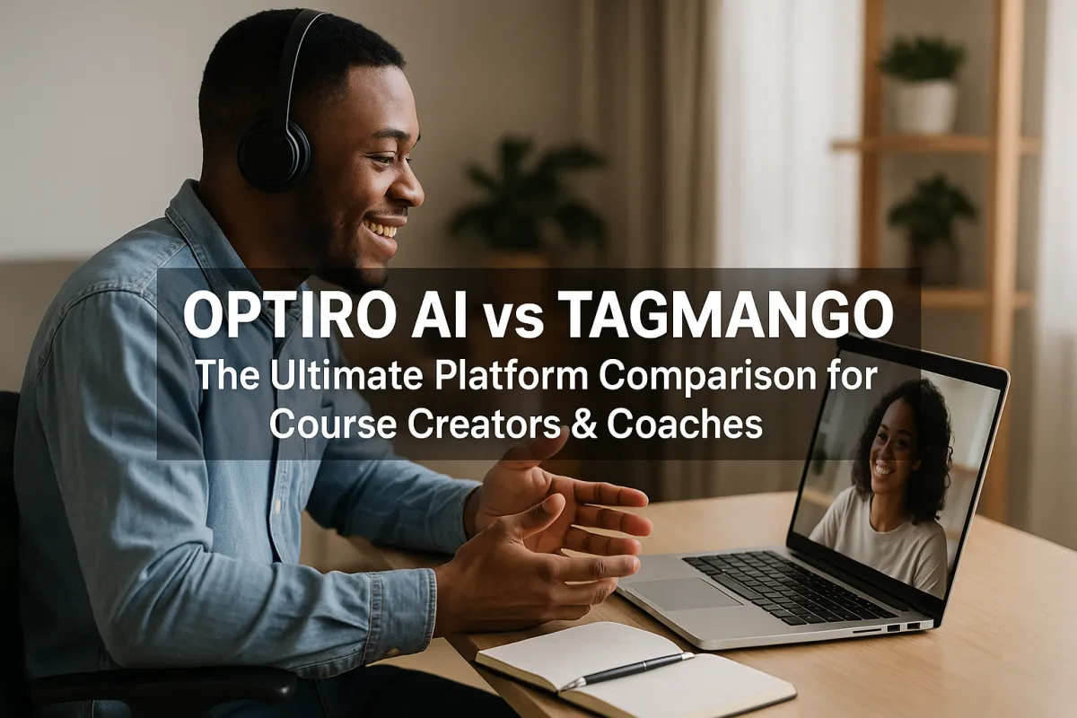 Optiro AI vs TagMango: The Ultimate Platform Comparison for Course Creators & Coaches