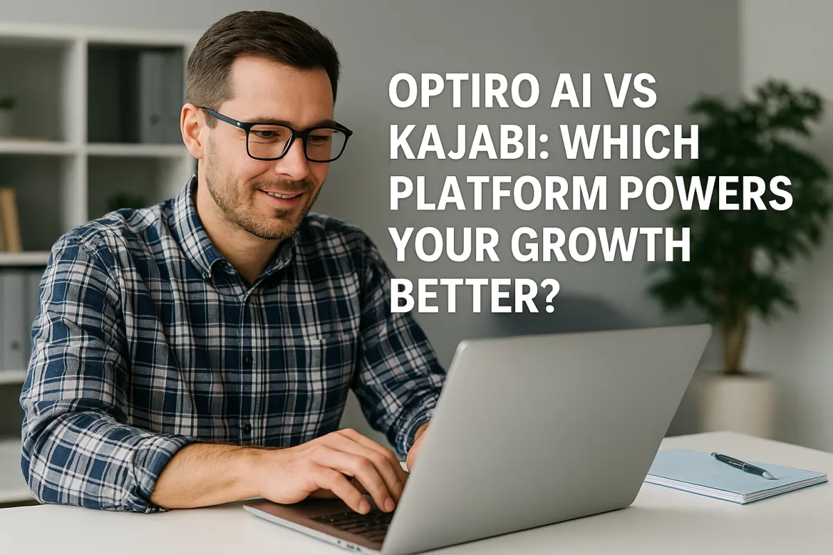 Optiro AI vs Kajabi: Which Platform Powers Your Growth Better?