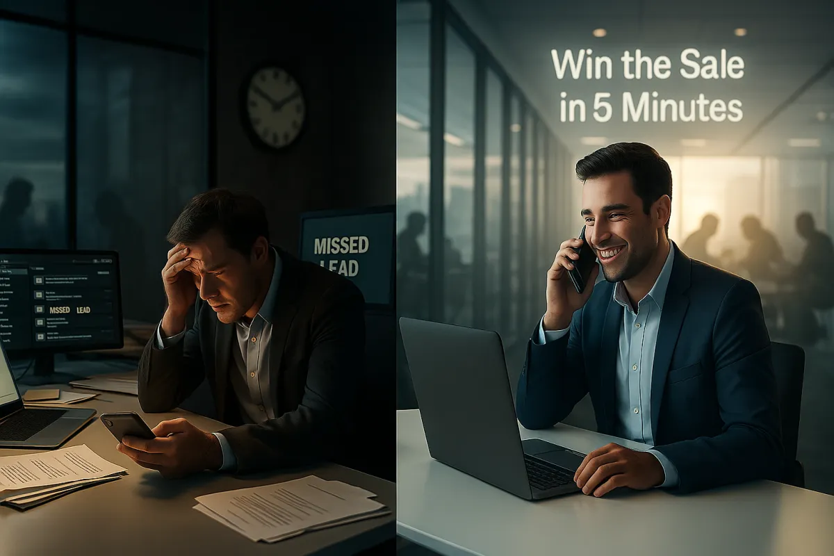 Win the Sale in 5 Minutes: The Entrepreneur's Guide to Instant Lead Response