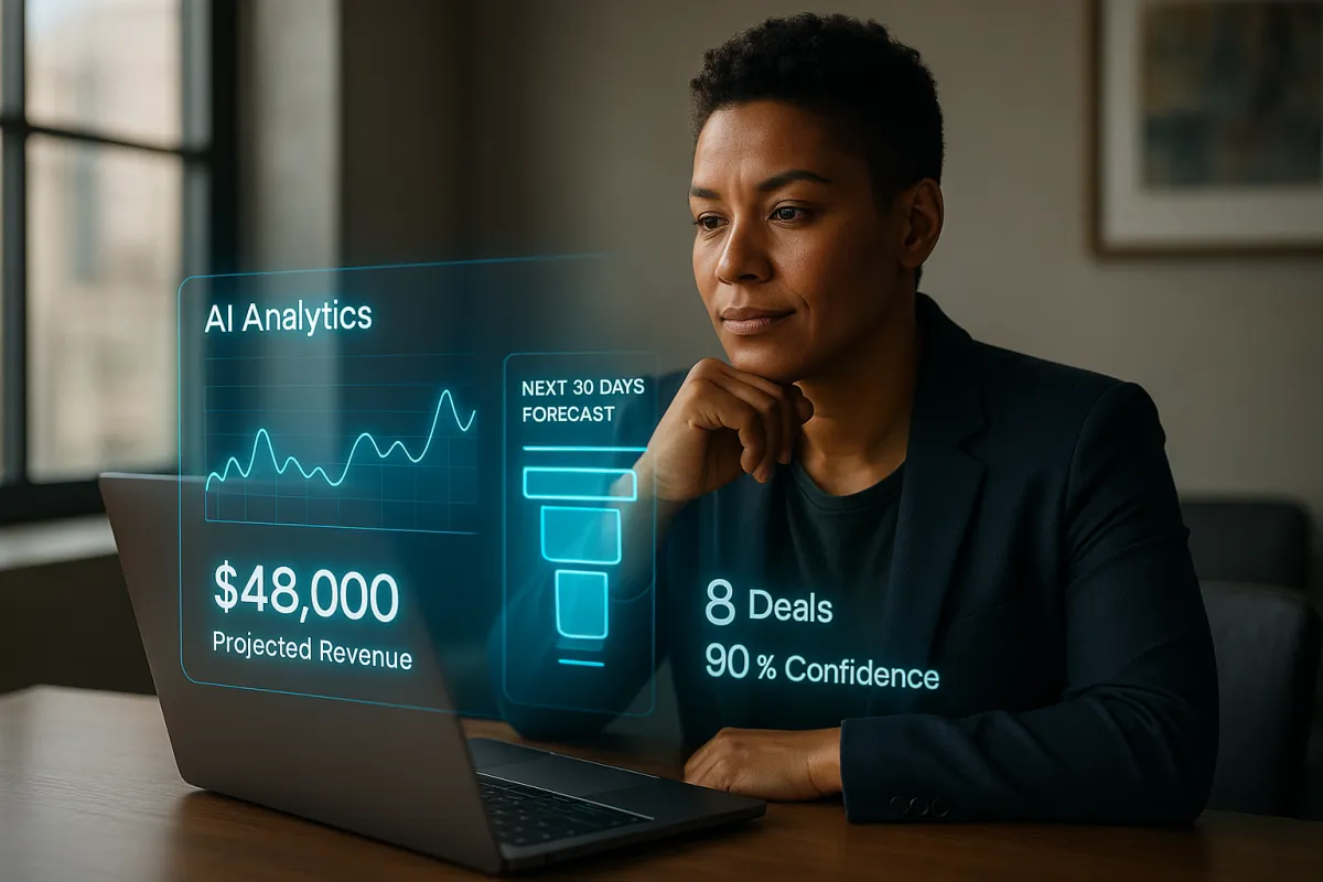 Stop Guessing: AI Sales Forecasting Gives Entrepreneurs and Realtors Unshakable Revenue Confidence