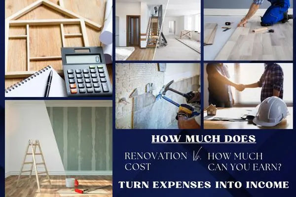 How Much Does Renovation Cost vs. How Much Can You Earn? Turn Expenses into Income