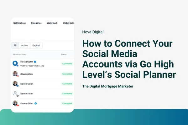 How to Connect Your Social Media Accounts via Go High Level’s Social Planner