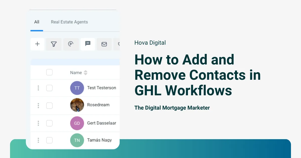 How To Add or Remove Contacts Inside of Your GHL Workflows